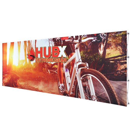 20 x 7.5 ft. RPL Fabric Pop Up Display Straight — Graphic Package / No Endcaps
